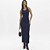 Vestido Super Mid Lança Perfume Noslev In26 Marinho Feminino - Imagem 4