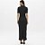 Vestido Super Mid Lança Perfume Canelado In26 Preto Feminino - Imagem 2