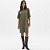 Vestido Curto Lança Perfume Tdress In26 Verde Feminino - Imagem 3