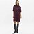 Vestido Curto Lança Perfume Tdress In26 Bordô Feminino - Imagem 1