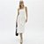 Vestido Midi Easy Lança Perfume Alça In26 Off White Feminino - Imagem 3