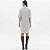 Vestido Curto Lança Perfume Tdress In26 Cinza Feminino - Imagem 2