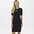 Vestido Curto Easy Lança Perfume Justo In26 Preto Feminino - Imagem 1