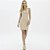 Vestido Curto Easy Lança Perfume Alça In26 Bege Feminino - Imagem 3