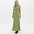 Vestido Super Mid Easy Lança Perfume Eva In26 Verde Feminino - Imagem 1