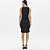 Vestido Curto Lança Perfume Canelado In26 Preto Feminino - Imagem 2