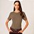Blusa Dudalina Logo Relevo In26 Verde Feminino - Imagem 3
