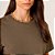 Blusa Dudalina Logo Relevo In26 Verde Feminino - Imagem 5