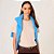 Blusa Dudalina Logo Relevo In26 Bege Feminino - Imagem 3