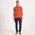 Camisa Polo Colcci Piquet Iconic Fx In26 Laranja Masculino - Imagem 4