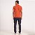 Camisa Polo Colcci Piquet Iconic Fx In26 Laranja Masculino - Imagem 5