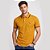 Camisa Polo Colcci Piquet 2 Listras In26 Amarelo Masculino - Imagem 1