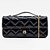 Bolsa Tote Lança Perfume Matelasse Charm Ou26 Preto Feminino - Imagem 1