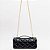 Bolsa Tote Lança Perfume Matelasse Charm Ou26 Preto Feminino - Imagem 2