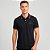 Camisa Polo Colcci 2 Lines Ou26 Preto Masculino - Imagem 1