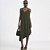 Vestido Mid Colcci Cut In26 Verde Feminino - Imagem 1