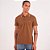 Camisa Polo Colcci Piquet 1 Listra In26 Marrom Masculino - Imagem 1