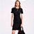 Vestido Curto Colcci Canelado In26 Preto Feminino - Imagem 1