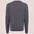 Suéter Tricot Dudalina Jacq Trançado In26 Cinza Masculino - Imagem 4