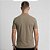 Camisa Polo Dudalina Maquinetada Listras In26 Bege Masculino - Imagem 2