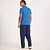 Camisa Polo Colcci Piquet 3 Listras In26 Azul Masculino - Imagem 5