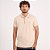 Camisa Polo Colcci Piquet Faixas In26 Bege Masculino - Imagem 1