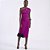 Vestido Mid Colcci Ombro In26 Rosa Feminino - Imagem 1