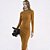 Vestido Super Mid Colcci Canelado In26 Amarelo Feminino - Imagem 3