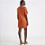 Vestido Curto Colcci Tshirt In26 Laranja Feminino - Imagem 2
