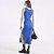 Vestido Super Mid Colcci Canelado In26 Azul Feminino - Imagem 2