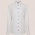Camisa Dudalina Sf Ft Listrado In26 Off White Feminino - Imagem 3