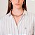 Camisa Dudalina Slim Ft Listrado In26 Branco Feminino - Imagem 4