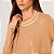 Cardigan Dudalina Friso Mara In26 Bege Feminino - Imagem 4