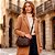 Bolsa Crossbody Easy Lança Perfume Ping In26 Marrom Feminino - Imagem 6