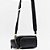 Bolsa Crossbody Easy Lança Perfume Charm In26 Preto Feminino - Imagem 1