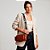 Bolsa Crossbody Easy Lança Perfume Char In26 Marrom Feminino - Imagem 6