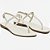 Rasteira Easy Lança Perfume Enfeite In26 Off White Feminino - Imagem 2