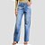 Calça Jeans Forum Raquel Wide Leg In26 Azul Feminino - Imagem 1