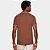 Camisa Polo Aramis Piquet Gola Listras In26 Marrom Masculino - Imagem 2