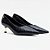 Scarpin Lança Perfume Couro Bico Fino In26 Preto Feminino - Imagem 3