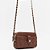 Bolsa Crossbody Lança Perfume Matelasse In26 Marrom Feminino - Imagem 3