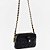Bolsa Crossbody Lança Perfume Matelasse In26 Preto Feminino - Imagem 3
