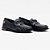 Mocassim Lança Perfume Couro Laço In26 Preto Feminino - Imagem 3