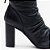 Bota Lança Perfume Slouch Couro Salto In26 Preto Feminino - Imagem 4