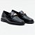 Mocassim Easy Lança Perfume Enfeite In26 Preto Feminino - Imagem 3