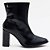 Bota Easy Lança Perfume Salto Bloco In26 Preto Feminino - Imagem 1