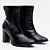 Bota Easy Lança Perfume Salto Bloco In26 Preto Feminino - Imagem 3