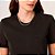 Blusa Dudalina Amanda Ou26 Marrom Feminino - Imagem 4
