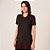 Blusa Dudalina Amanda Ou26 Marrom Feminino - Imagem 3