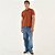 Camisa Polo Colcci Line Ou26 Laranja Masculino - Imagem 3